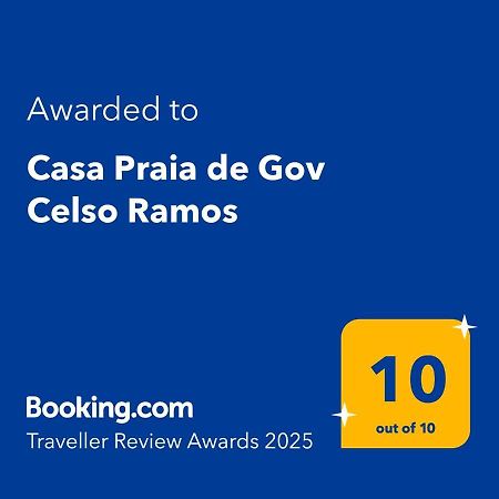 Casa Praia De Gov Celso Ramos Говернадор-Селсу-Рамус Экстерьер фото